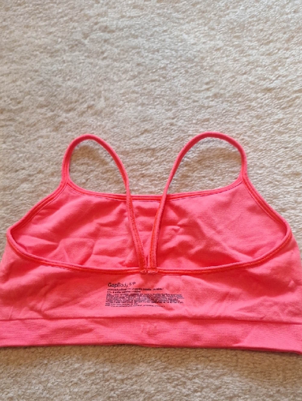 Lightweight Pink Seamless Sports Bralette - Picture 3 of 4